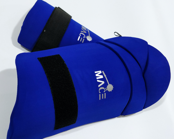 MACE LE Combo Thigh Pad Set - Blue Youth/Boys