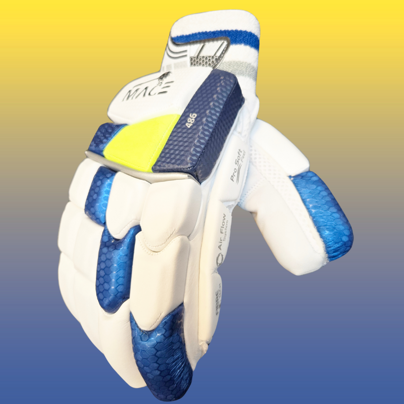 MACE 486 Batting Gloves - Junior - Premium Range