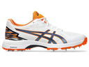 Asics Quick Single FF Cricket Shoes - White / Midnight